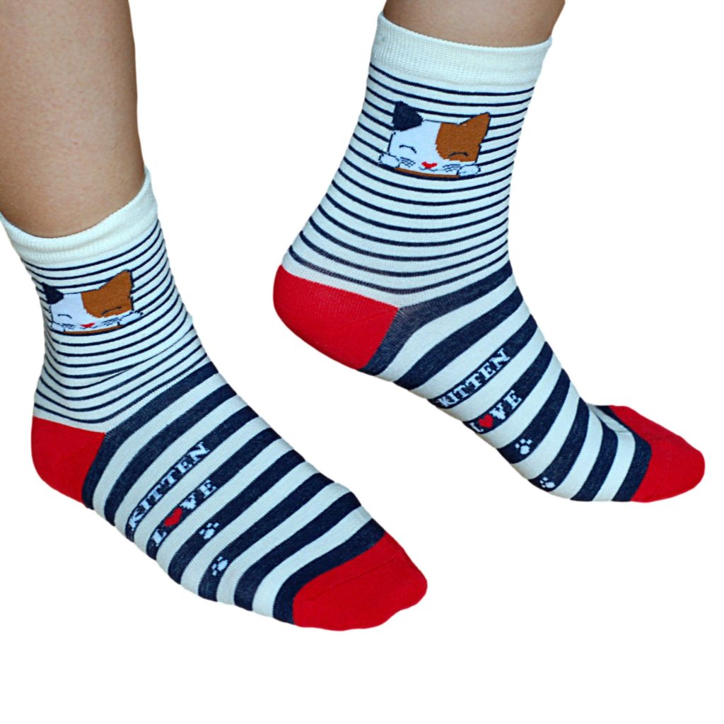 chaussettes rayées