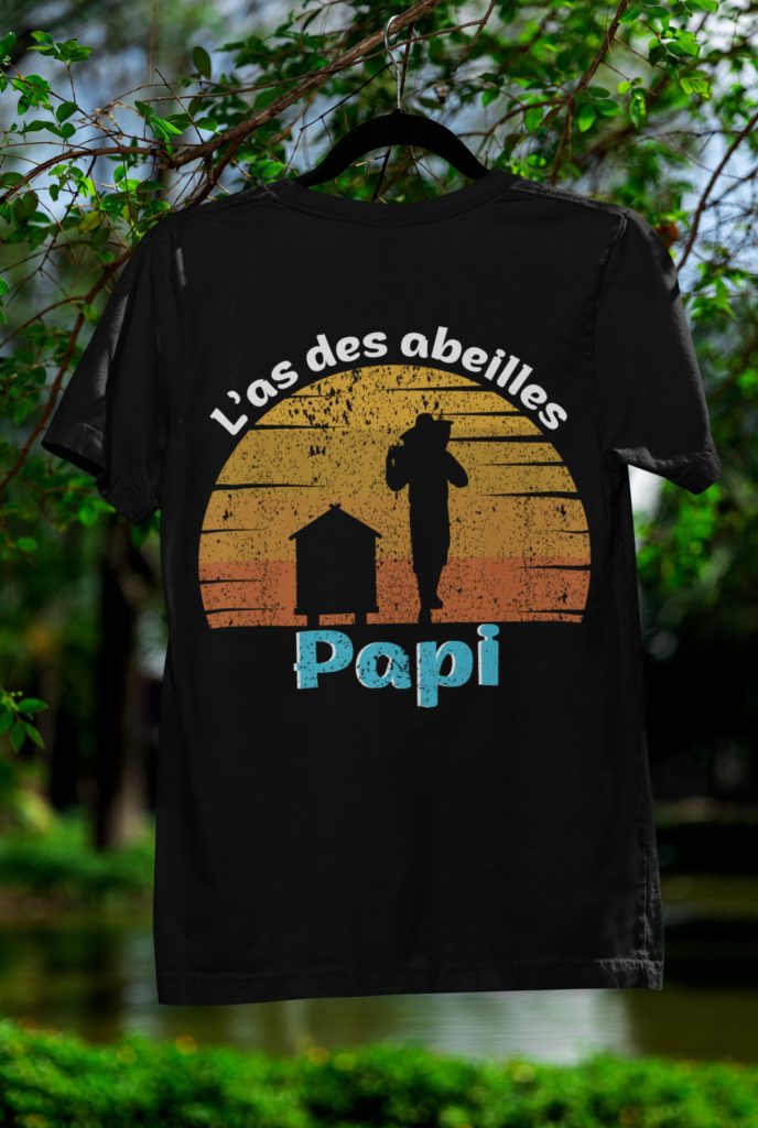 tee shirt apiculteur